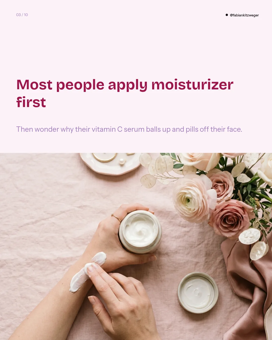 Slide 3 of 10 from the Skincare & beauty tips carousel